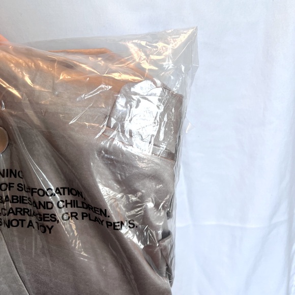 Lulu's Taupe Satin Oversized Blazer - NWT, very oversized - Picture 7 of 7